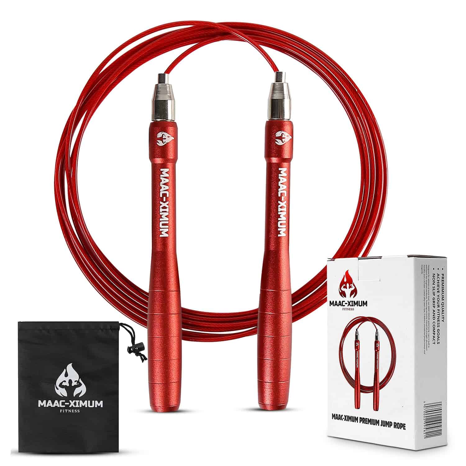 Cuerda para Saltar MAAC-XIMUM Premium, Ligera,