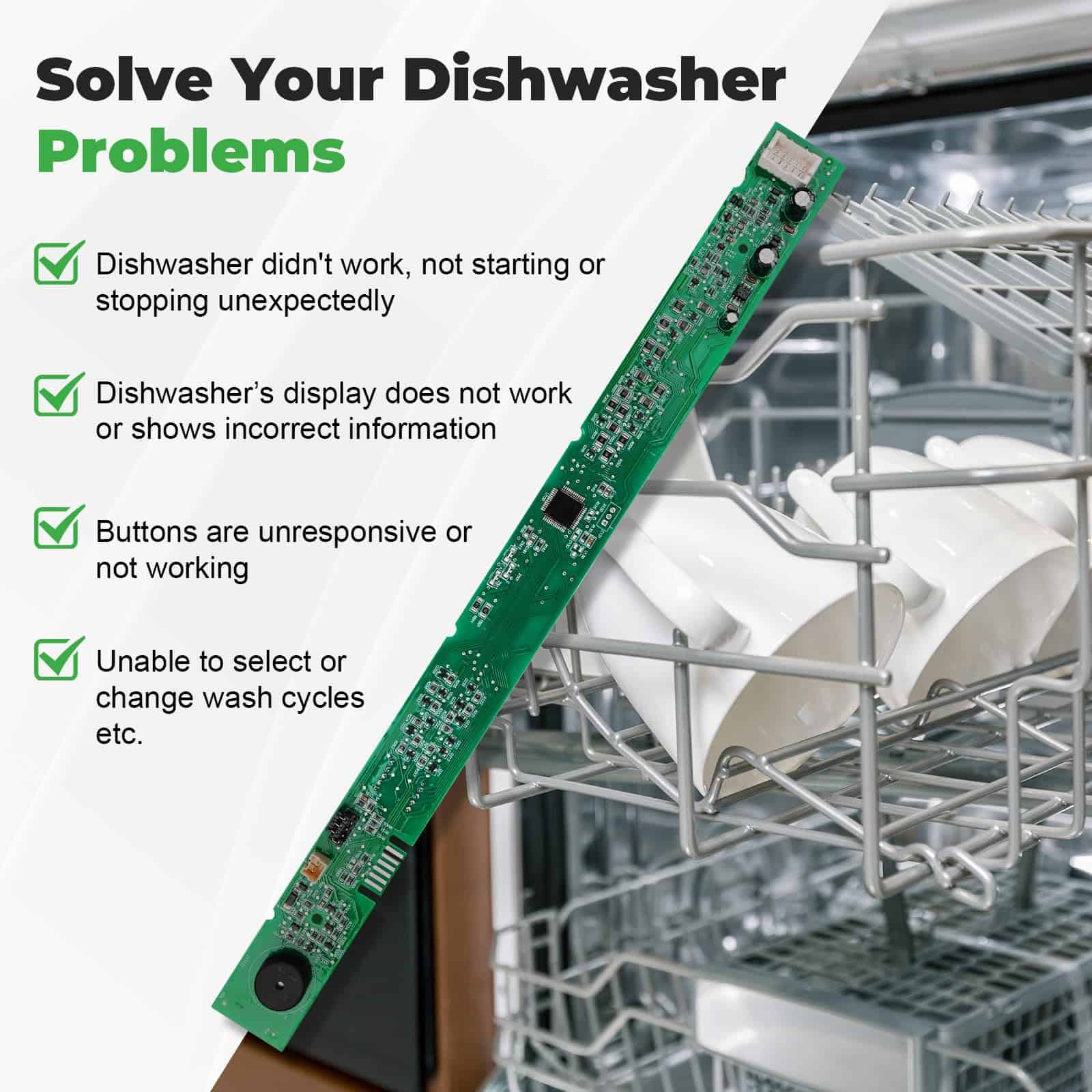 Placa de control de interfaz de usuario de lavavajillas - Imagen 7