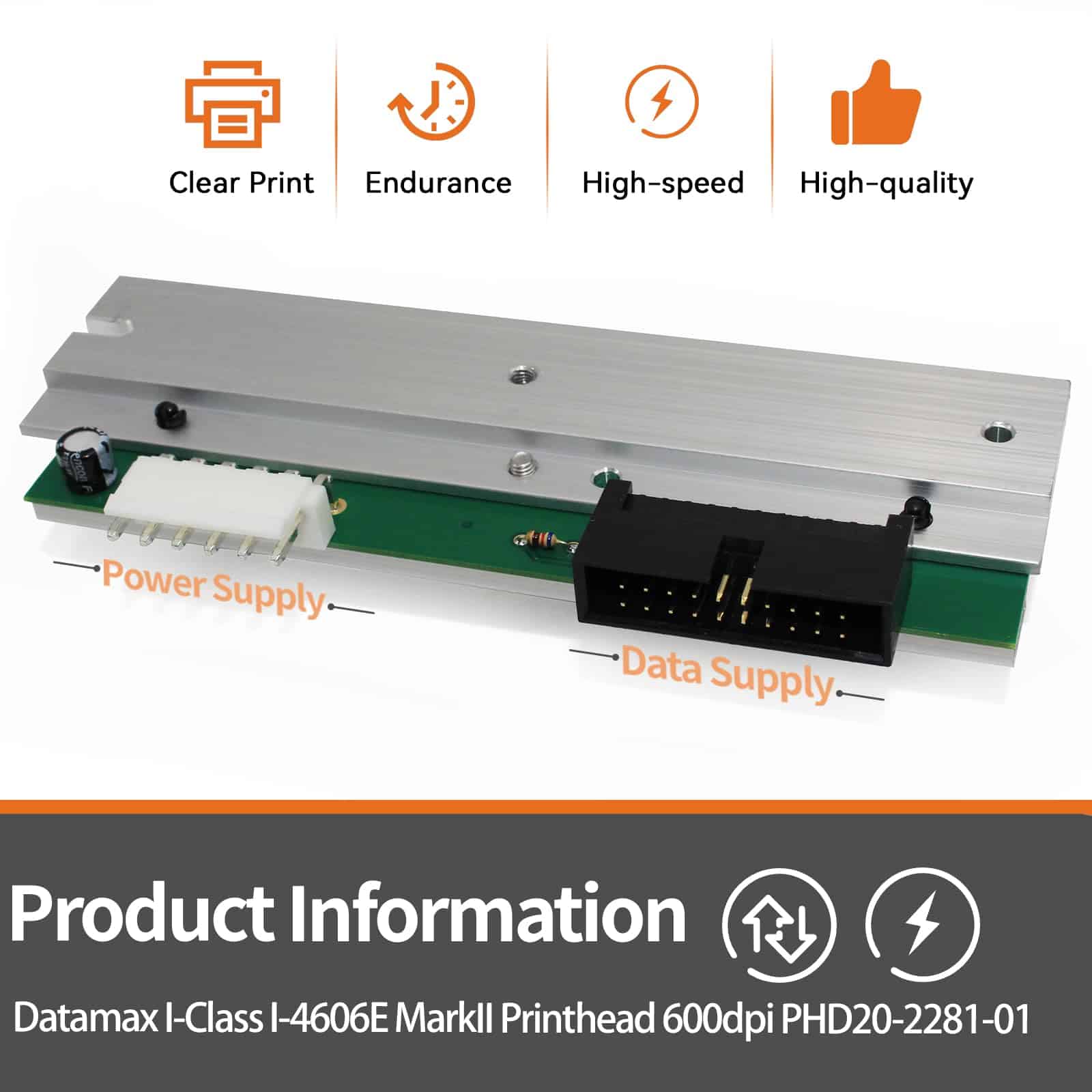 Nuevo cabezal de impresión GETPARTS PHD20-2281-01 para - Imagen 6