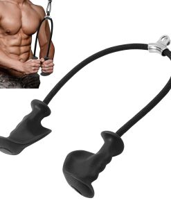 Cuerda Tricep Ergonómica con Mango, 38 Pulgadas Cable de