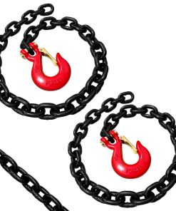 Cadenas de seguridad para remolque con ganchos de 39