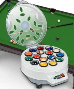 Limpiador de Bolas de Billar HEIOOM Máquina de Pulir Bolas
