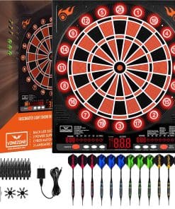 Tablero de Dardos Electrónico VONEZONE, Tablero de Dardos