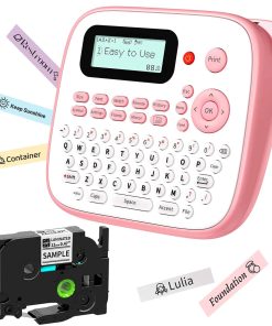 Máquina etiquetadora EazeID Pink con cintas, etiquetadora