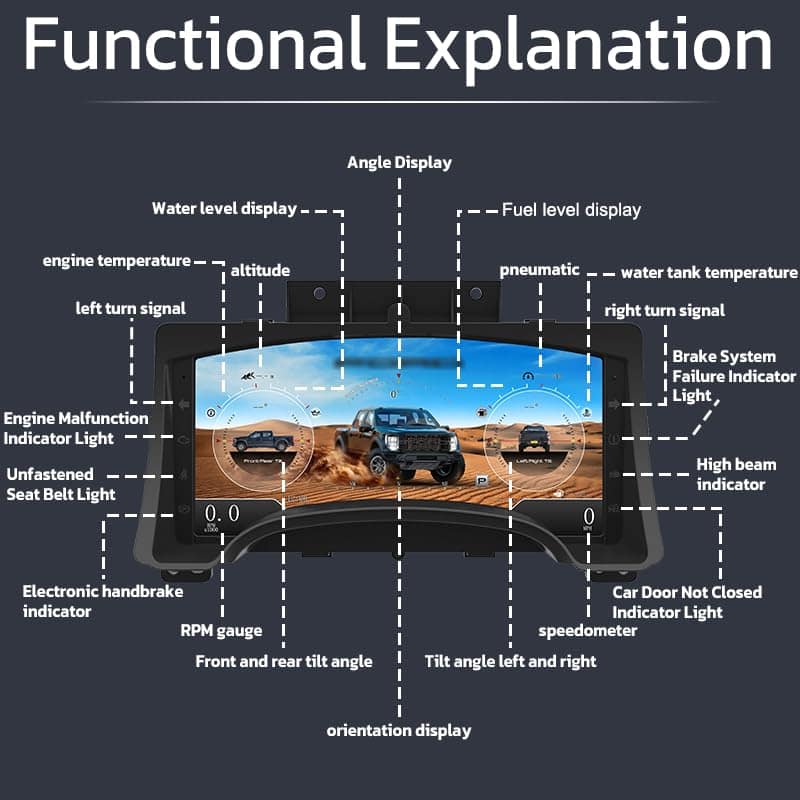 Tablero Digital de Repuesto para Automóvil Ford F150 2009 - Imagen 5