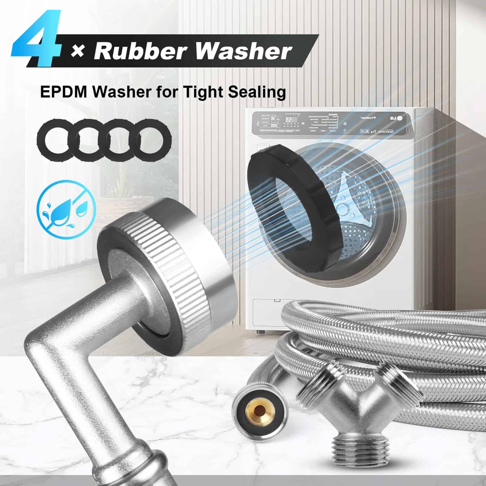 Kit de Instalación de Manguera para Secadora de Vapor - Imagen 6