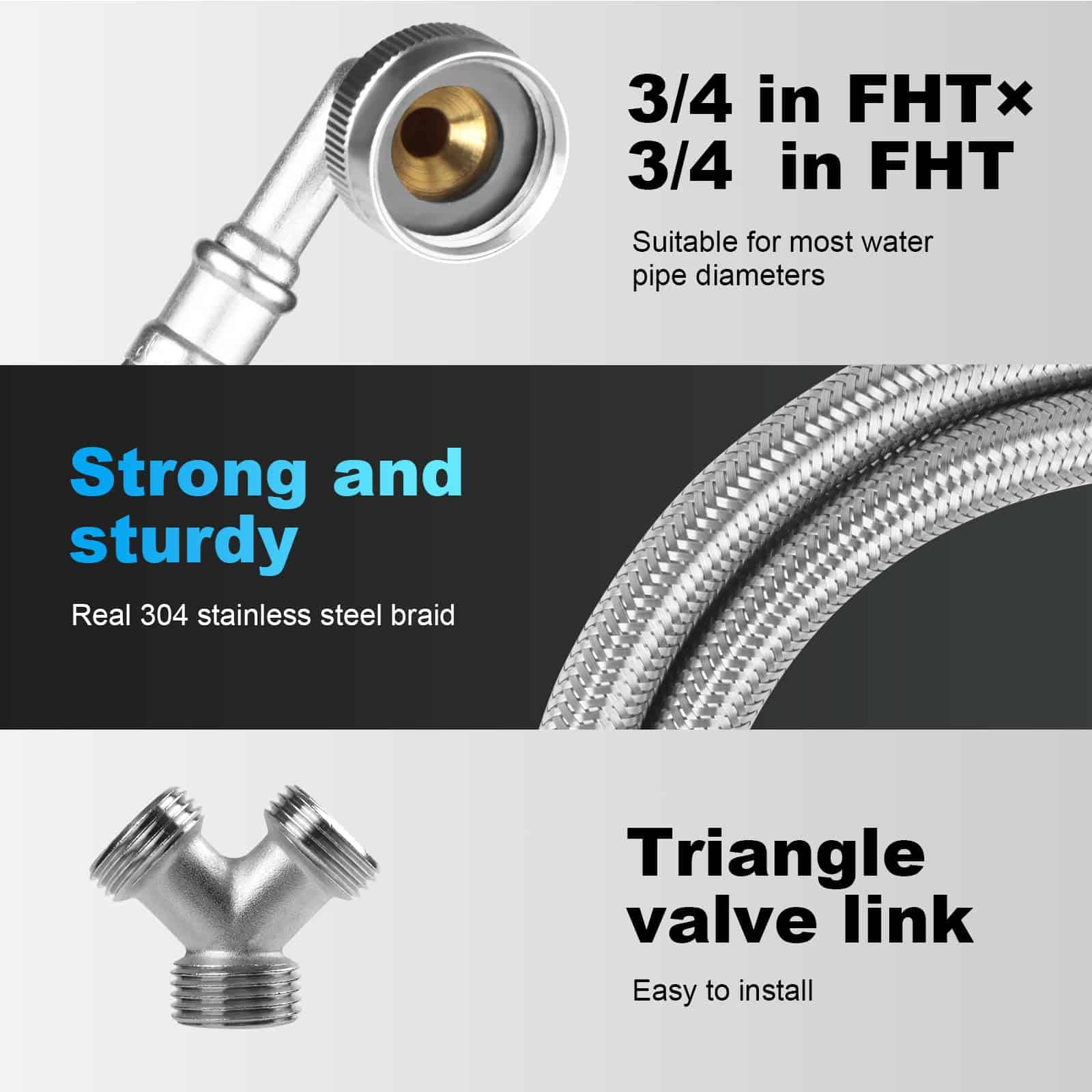 Kit de Instalación de Manguera para Secadora de Vapor - Imagen 4