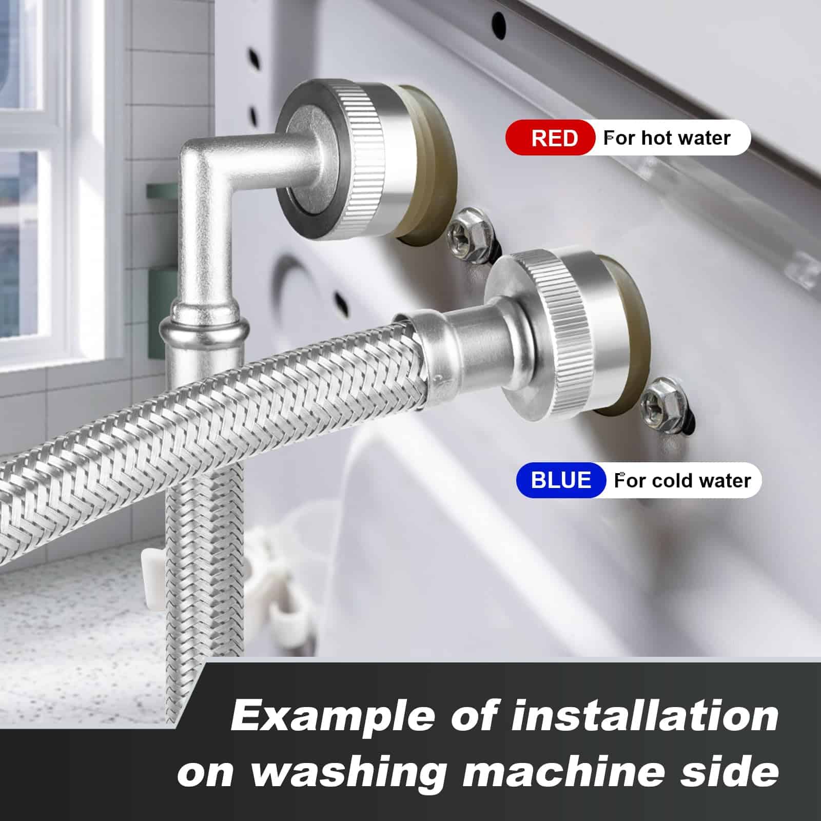 Kit de Instalación de Manguera para Secadora de Vapor - Imagen 8