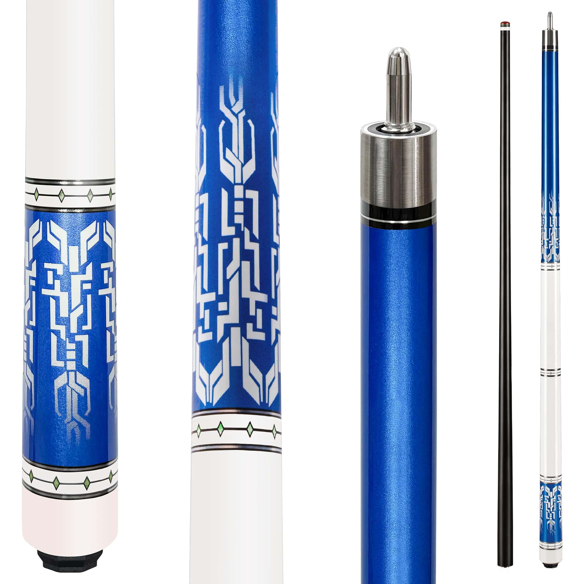 Cue de Billar Profesional de Fibra de Vidrio HomeSeason 58"