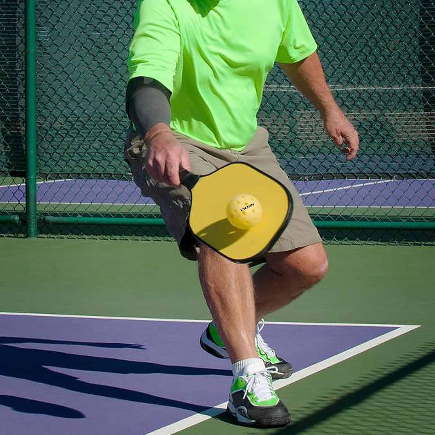 Paletas de Pickleball, Set de Pickleball de Fibra de - Imagen 10