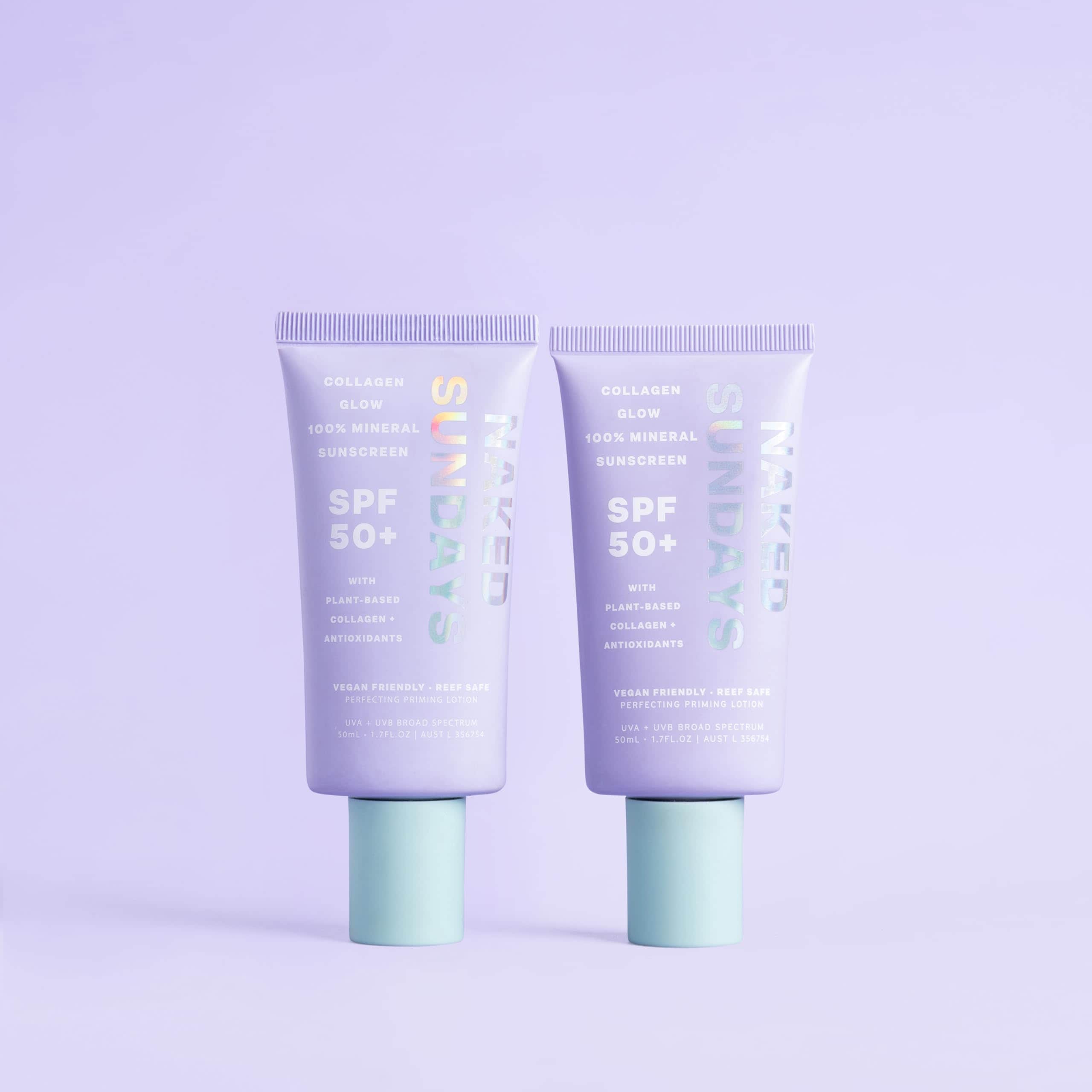 Protector Solar Mineral Naked Sundays SPF 50+ Glow de - Imagen 4