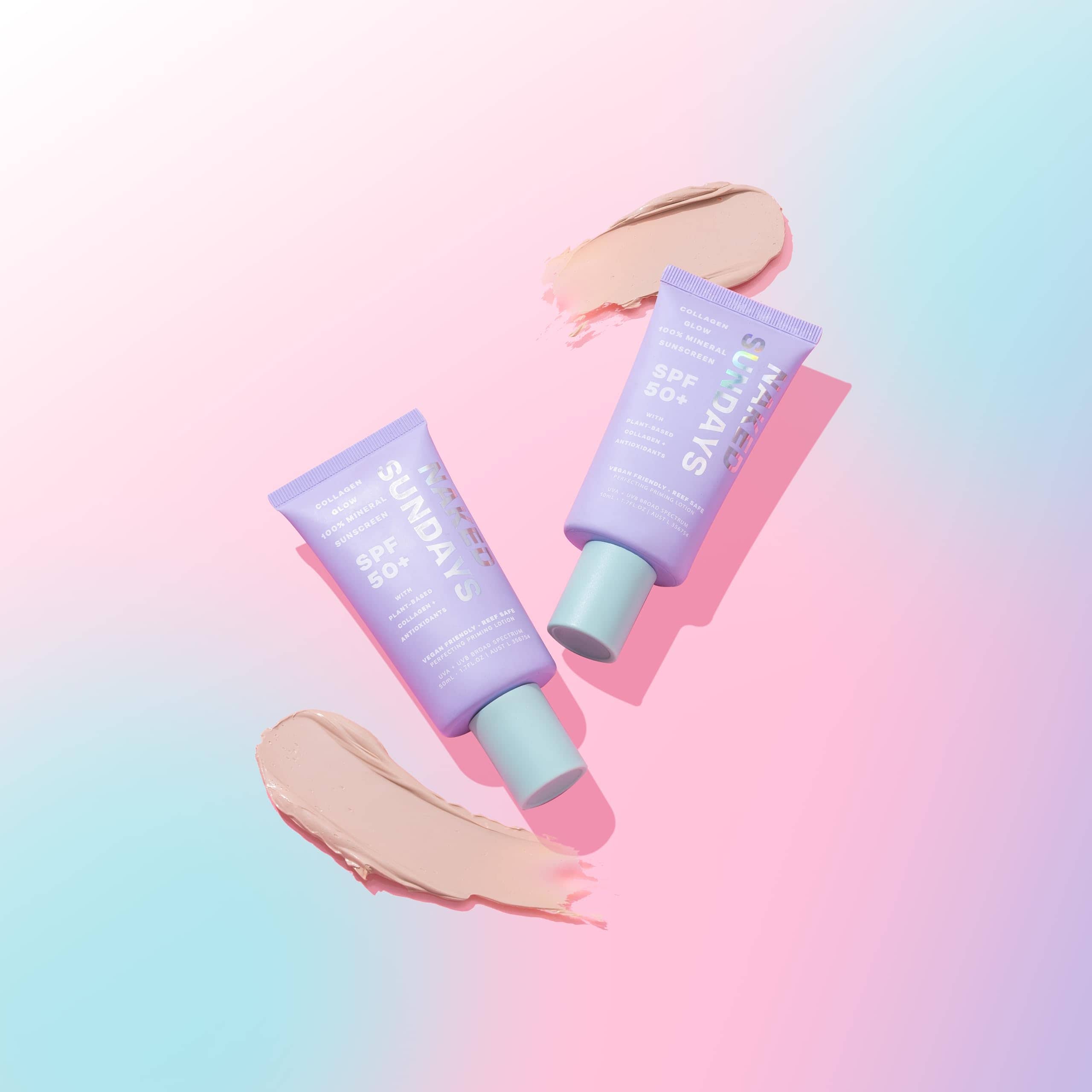 Protector Solar Mineral Naked Sundays SPF 50+ Glow de - Imagen 3