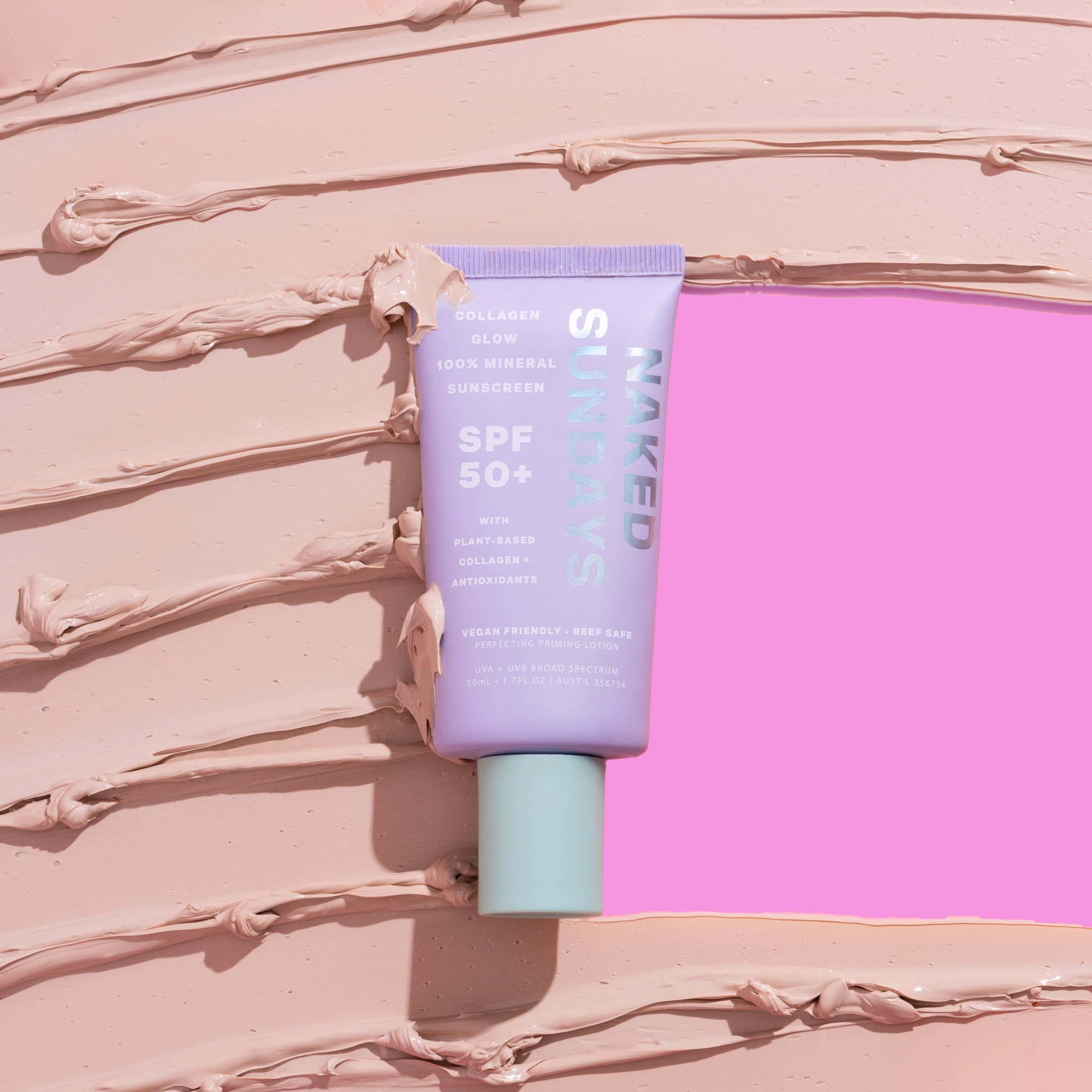 Protector Solar Mineral Naked Sundays SPF 50+ Glow de - Imagen 6