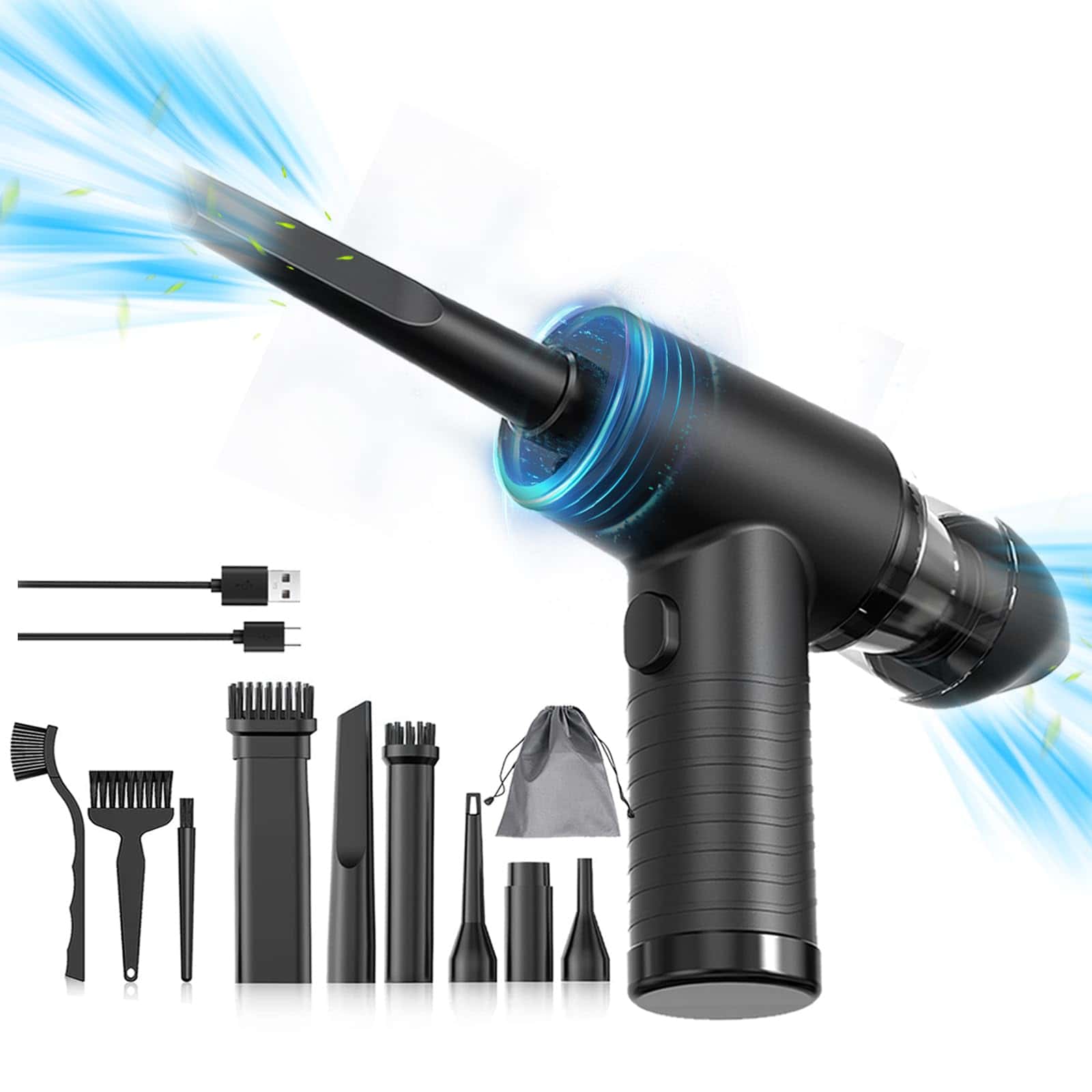 Soplador de Aire Eléctrico para Limpieza Profunda de