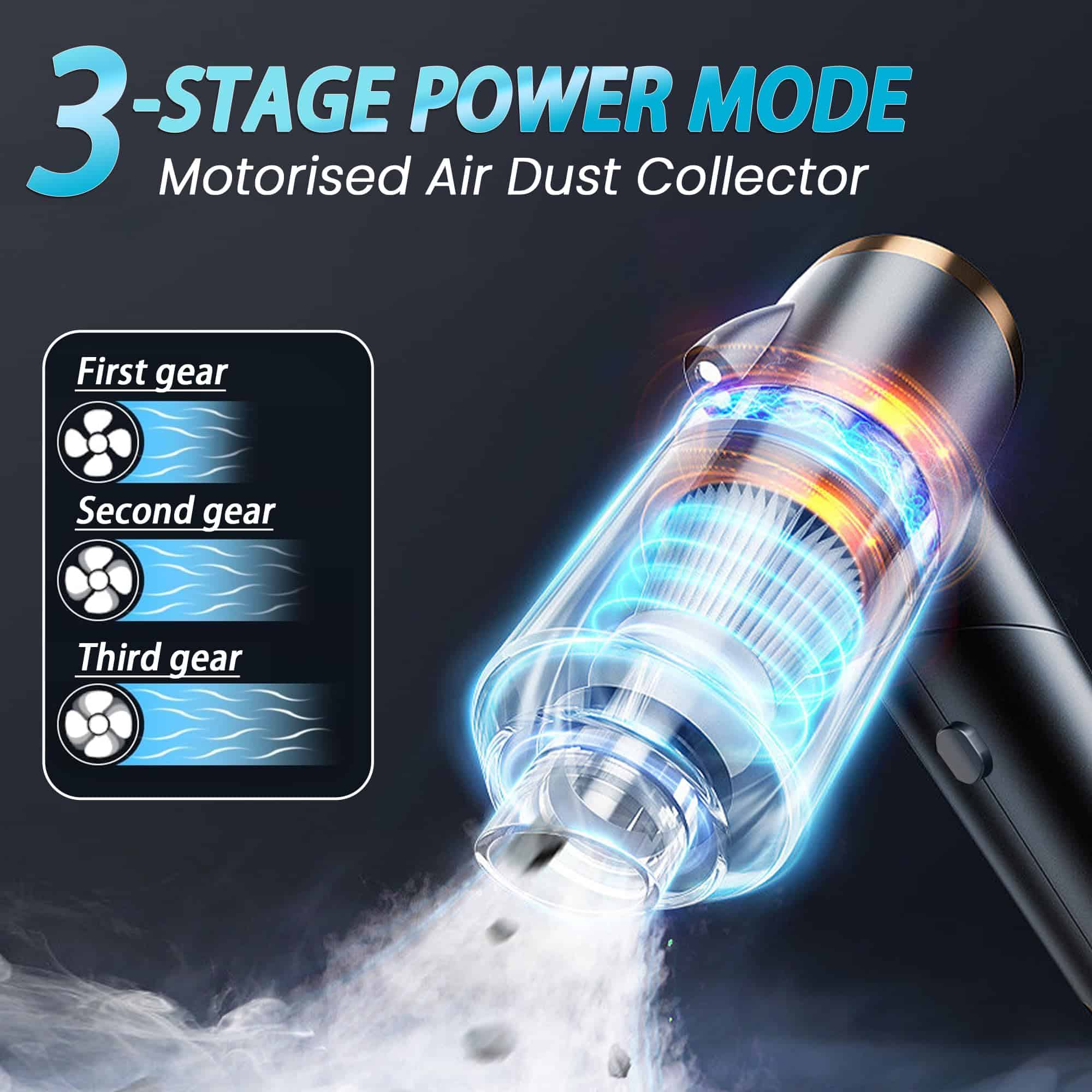 Soplador de Aire Eléctrico para Limpieza Profunda de - Imagen 4