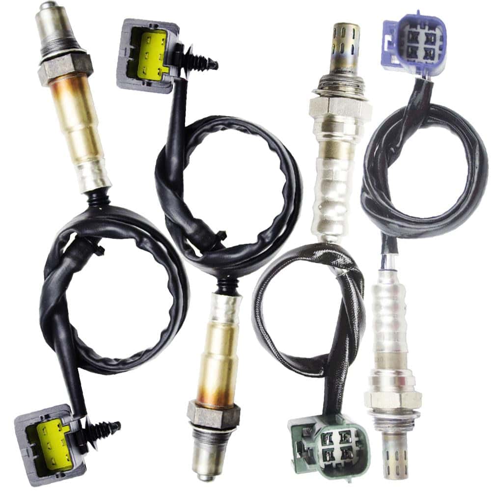 Conjunto de 4 sensores de oxígeno higherbro para arriba y
