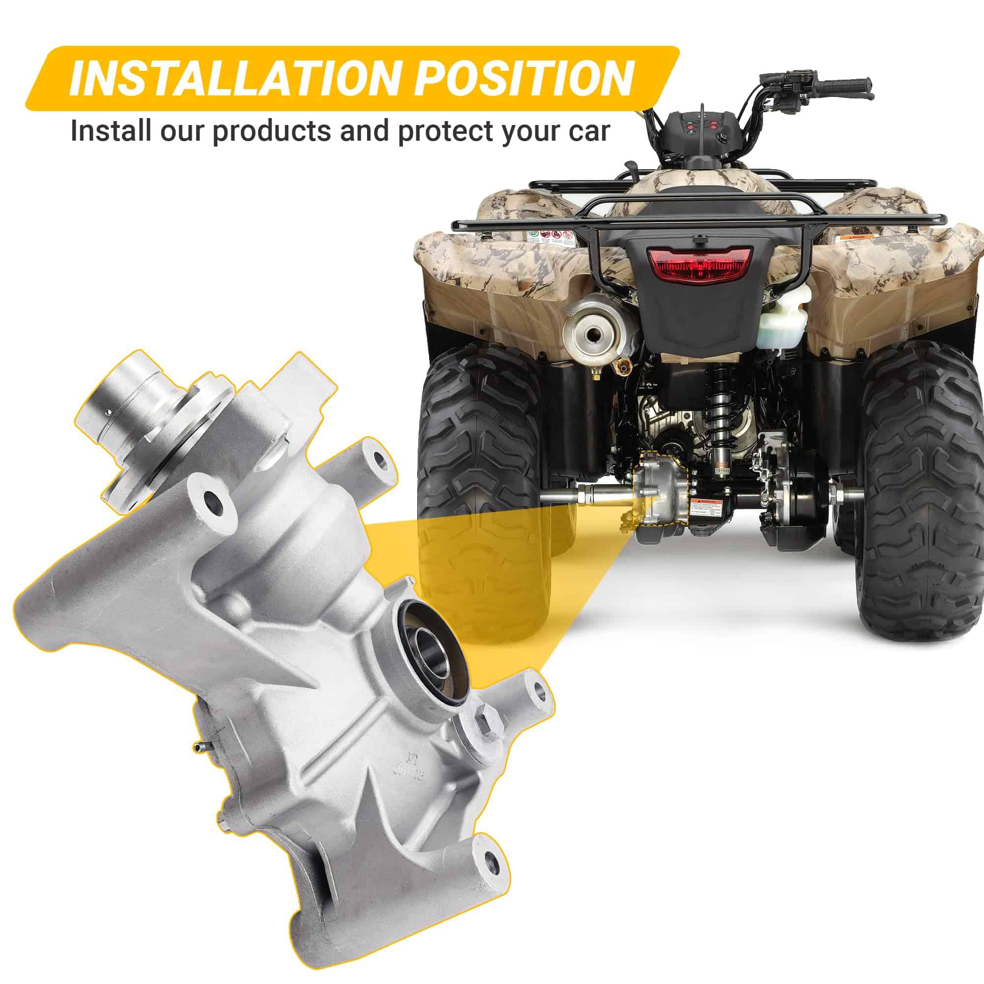 Ensamble de Diferencial Trasero 41300-HN8-A40 Compatible - Imagen 7