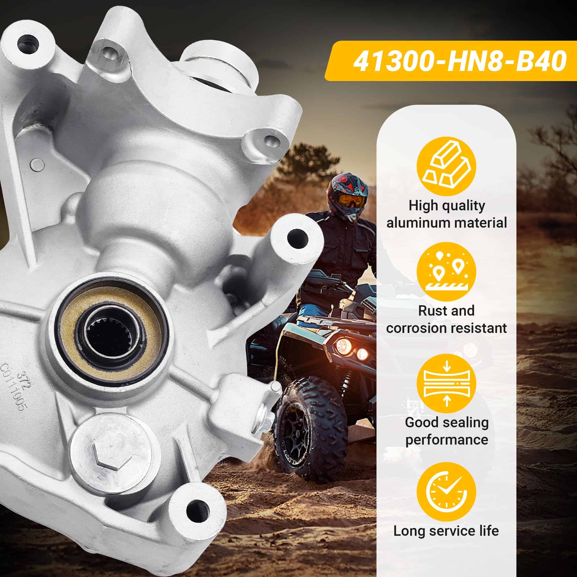 Ensamble de Diferencial Trasero 41300-HN8-A40 Compatible - Imagen 5