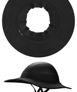 Visera de casco Tontron | Parasol de casco (Negro)