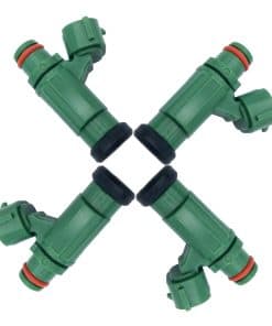 Juego de 4 inyectores de combustible de 12 orificios