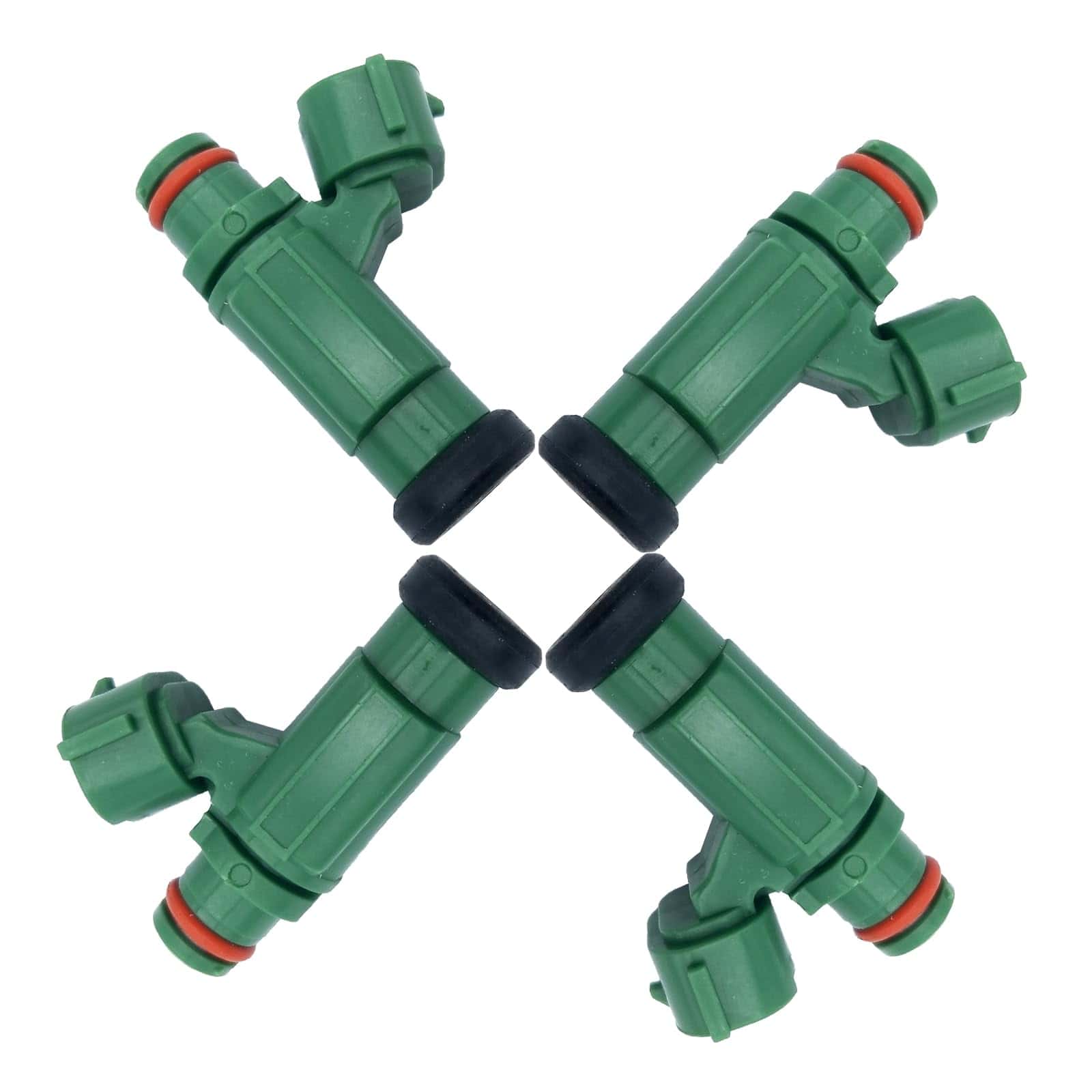 Juego de 4 inyectores de combustible de 12 orificios