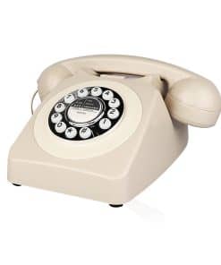 Teléfono Retro, Teléfono con Cable -Marfil