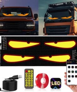 2PCS Ojos del Diablo Luces para Autos, Grandes Ojos LED