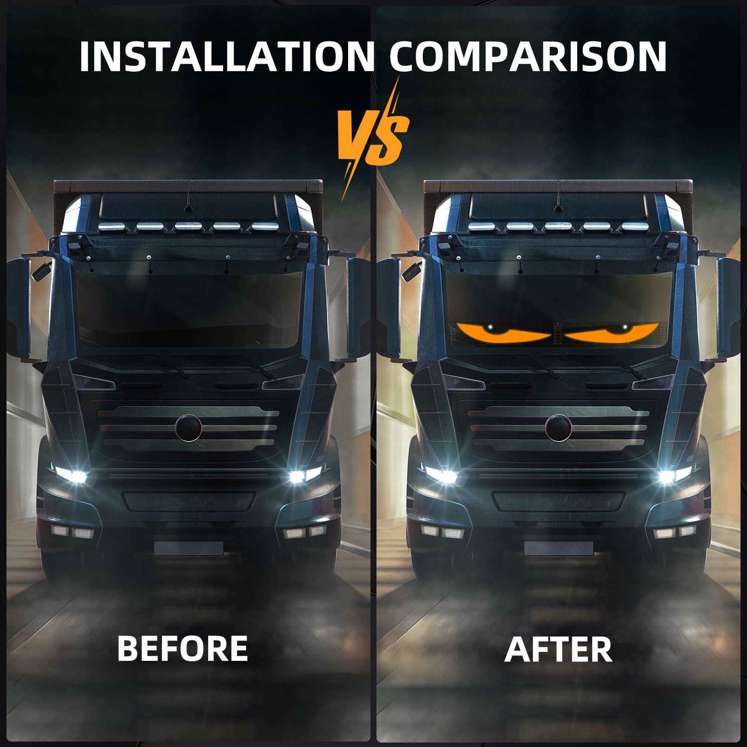 2PCS Ojos del Diablo Luces para Autos, Grandes Ojos LED - Imagen 3