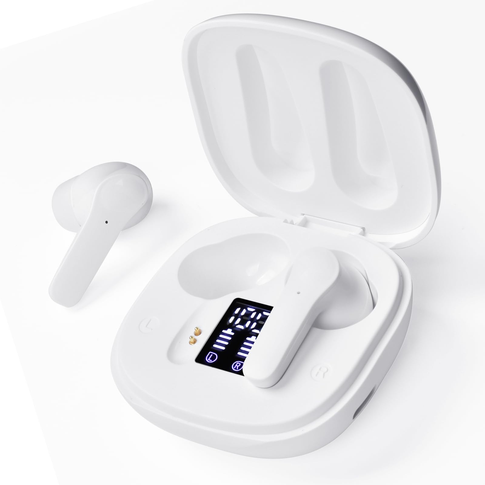 Audífonos Traductores de Idiomas, Dispositivo -Blanco