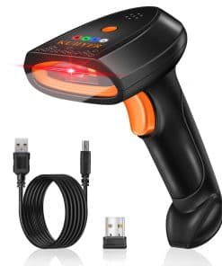 Escáner de códigos de barras Bluetooth KUIIYER, escáneres