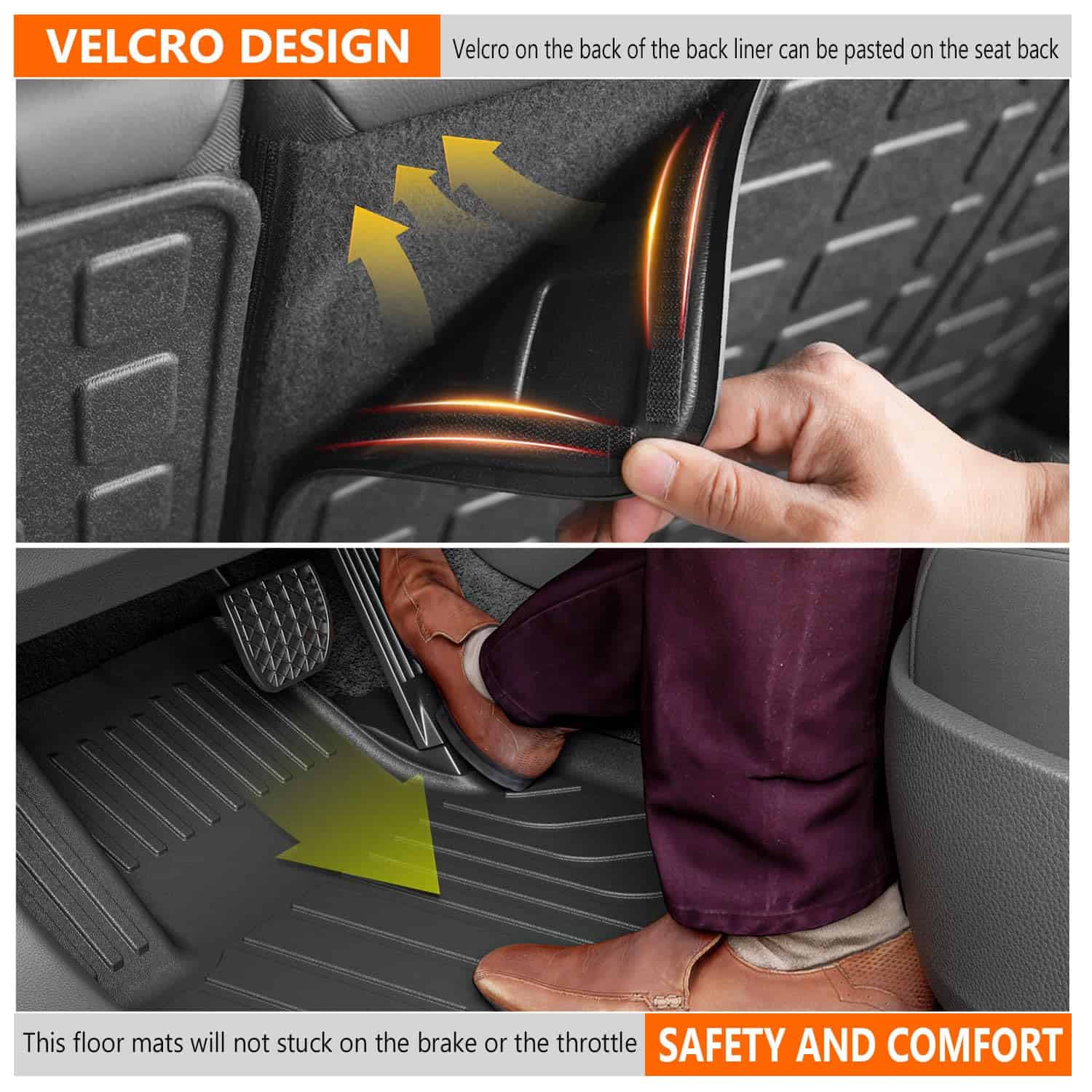 Tapetes para Piso Compatible con 2023-2025 Mazda CX-50 + - Imagen 6