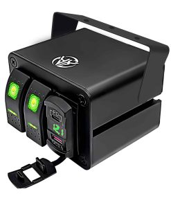 Panel de interruptores de palanca de 2 vías Caja de