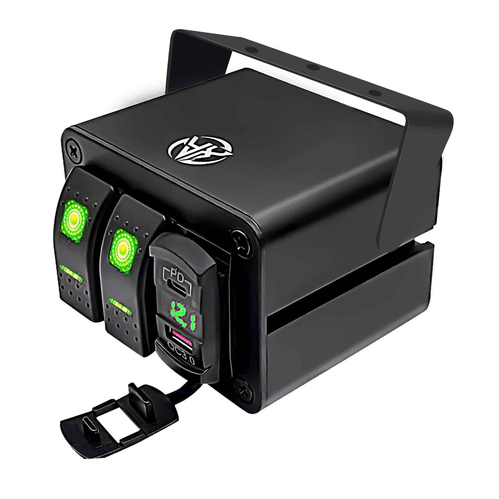 Panel de interruptores de palanca de 2 vías Caja de