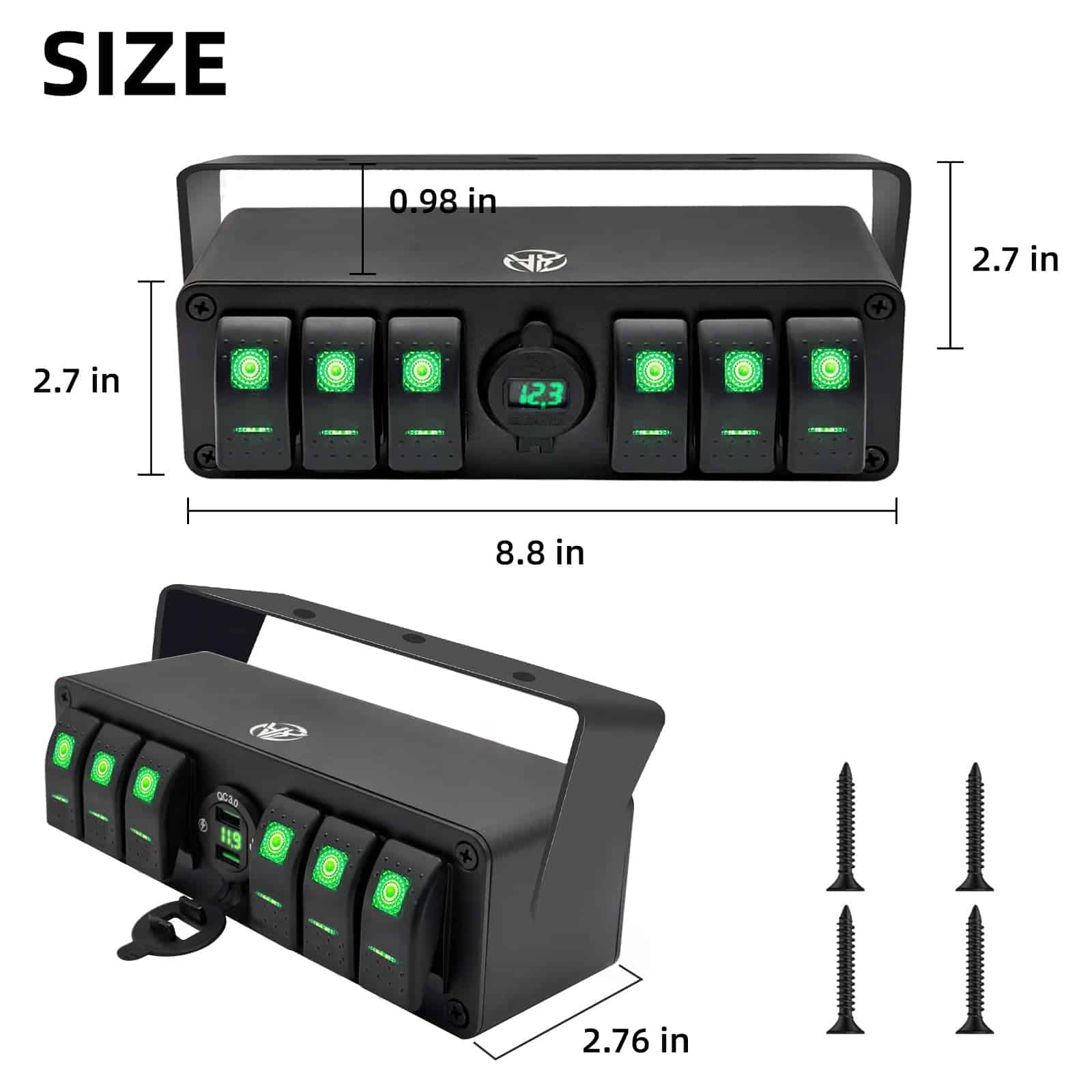 Panel de Interruptores de 6 Botones de Encendido / Apagado - Imagen 7