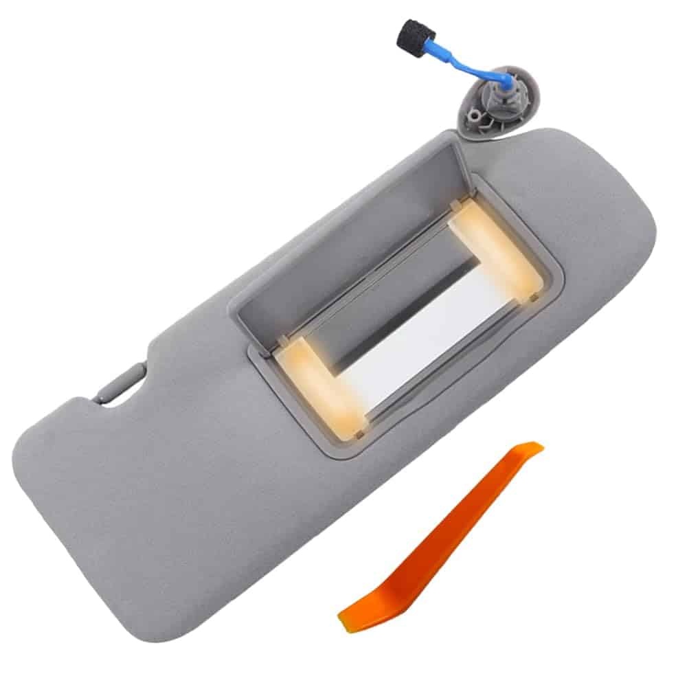 YRMST Visera del Pasajero Derecho con Luz de Espejo