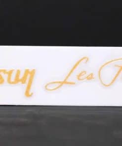 2PCS Pegatinas de Logotipo Adecuadas Para Gibson Les Paul -