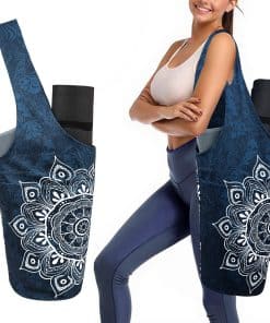 Bolso para tapete de yoga saniwu para mujeres duradero de