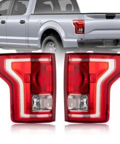 Luces traseras SHELITA para Ford 2015-2017 - Lente rojo,