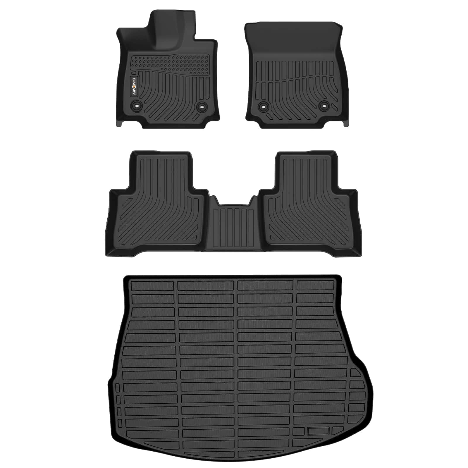 Tapetes para Piso con Tapete de Carga para Lexus NX Hybrid