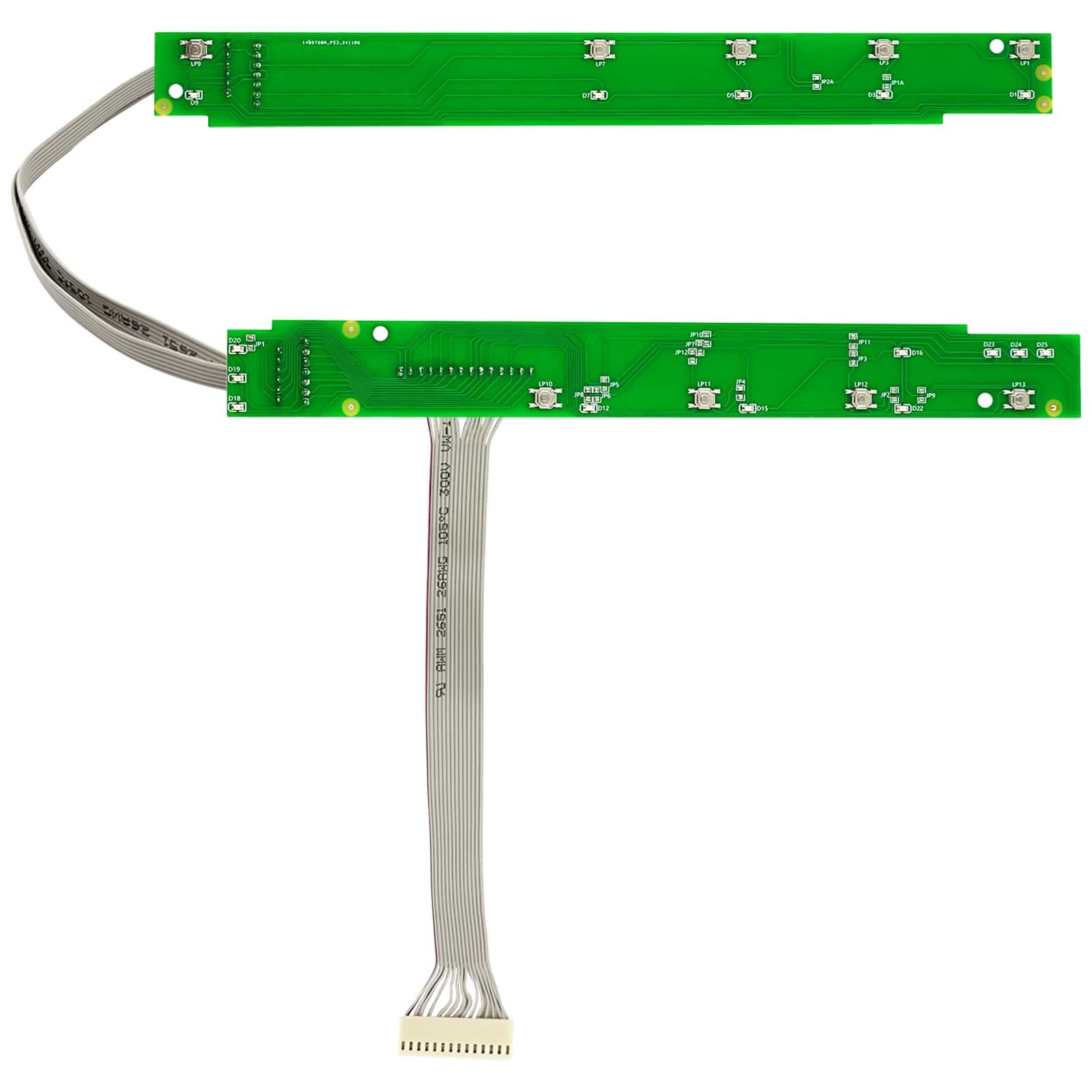 Ensamblaje de botones de control de interfaz de usuario de