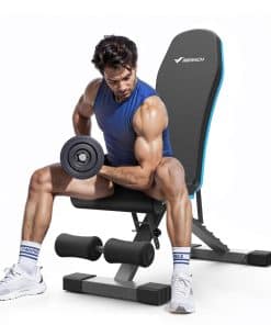 Banco de Pesas Plegable MERACH, Banco de Pesas para