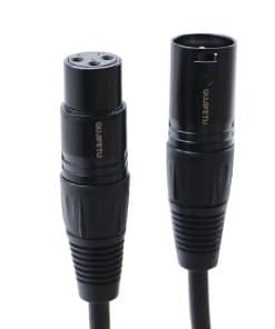 Cable de micrófono XLR QUJIFETU, cable de micrófono XLR