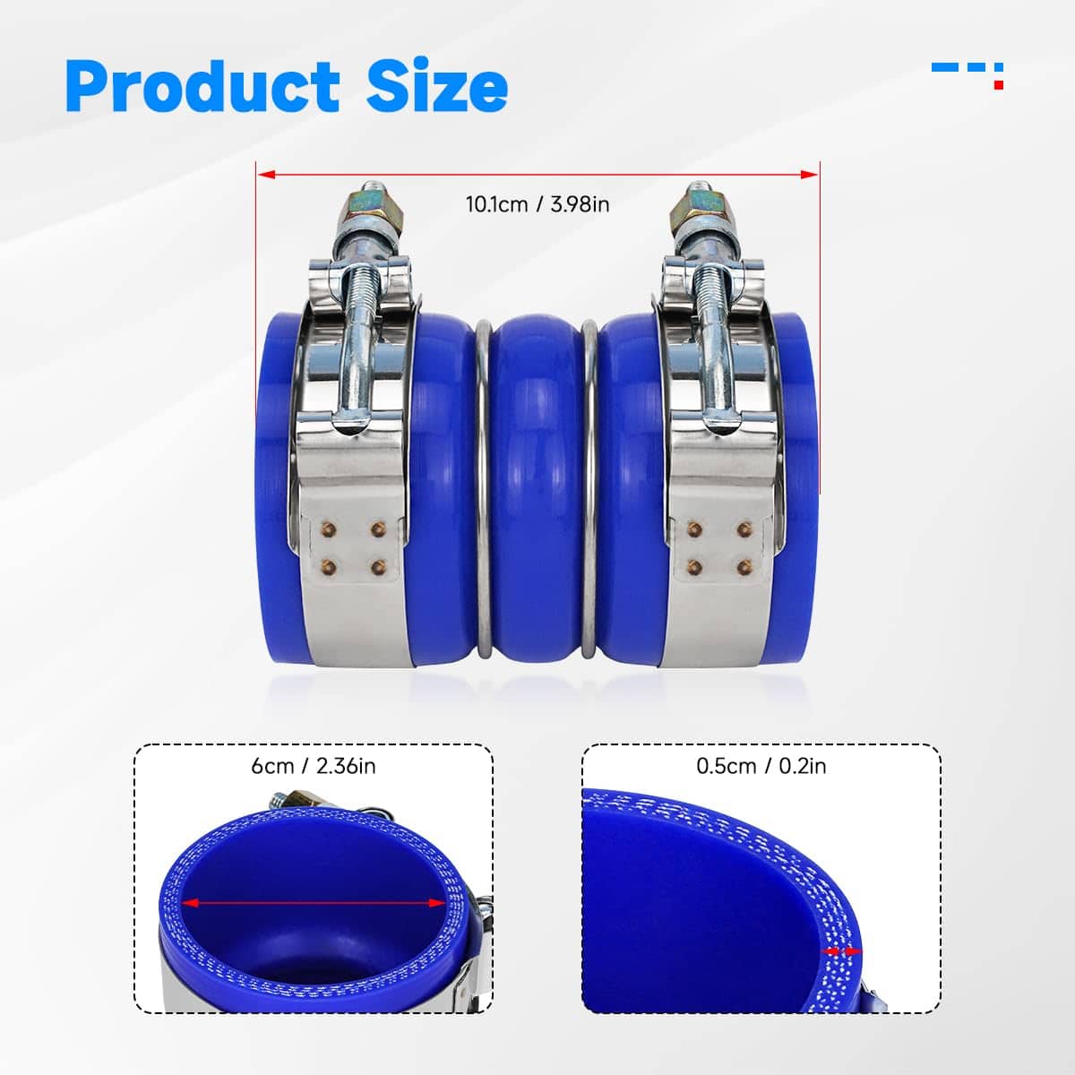 Kit de Manguera de Intercooler Tubo a Motor Compatible con - Imagen 4