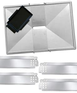Bandeja de Grasa Ajustable (20" a 24") & 4 Placas de Calor
