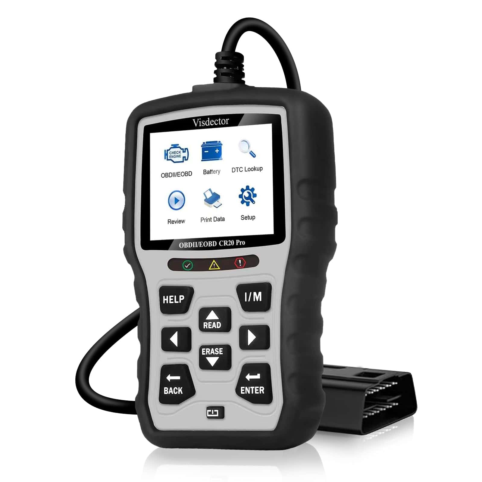 Visdector CR20 Pro Universal OBD2 Scanner Car Check Engine