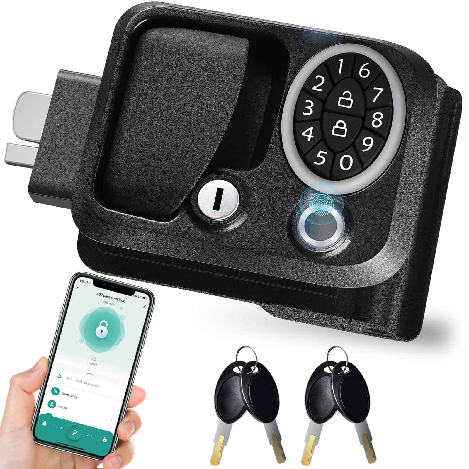 Cerradura de Puerta para RV Vovoir Actualizada con Entrada