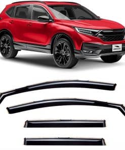 Voron Glass Deflectores de lluvia extra -Negro