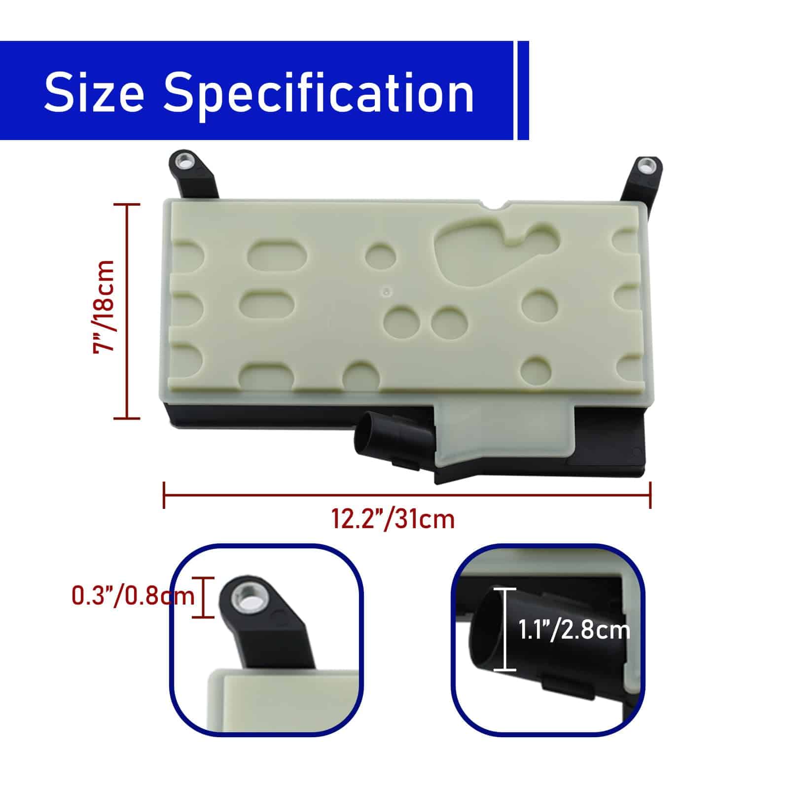 Filtro de transmisión 10R140 para Ford F250 Super Duty, - Imagen 3