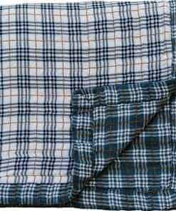 Mebie Baby Vintage Plaid and Navy Plaid Muslin Cotton