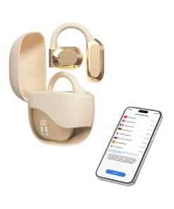 Audífonos Traductores de Idiomas, 3 en 1 -Dorado